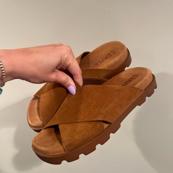 Camper Shoes - Camper suede leather sandals size 39
